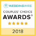 Wedding Wire 2018 award for Suncoast Weddings