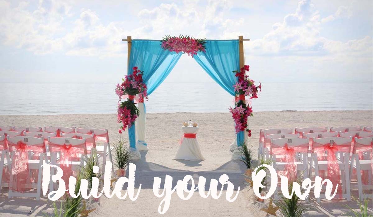 Florida beach wedding packages - Build your own Wedding