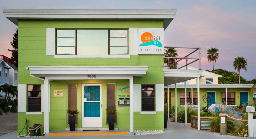 sunset inn and cottages
