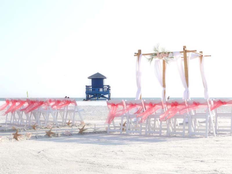 Iconic beach scenes as a backdrop