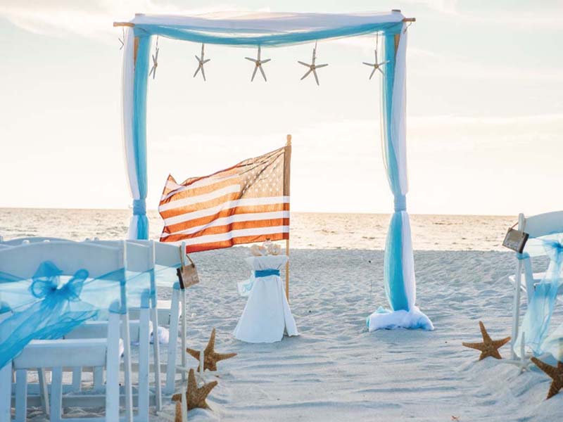 starfish beach wedding theme