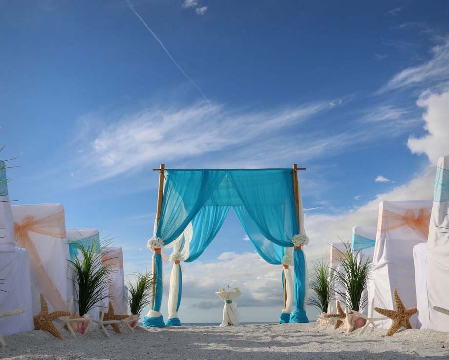 Florida beach wedding packages
