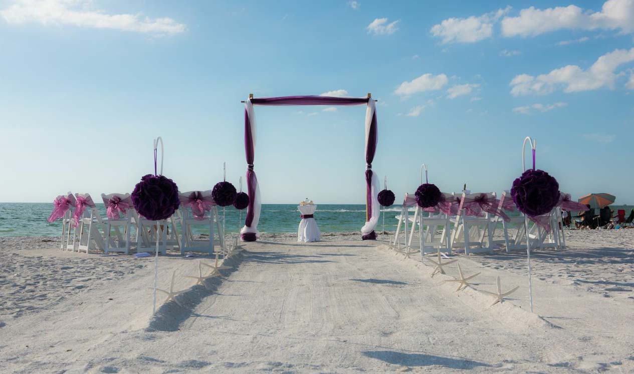 Florida beach wedding packages