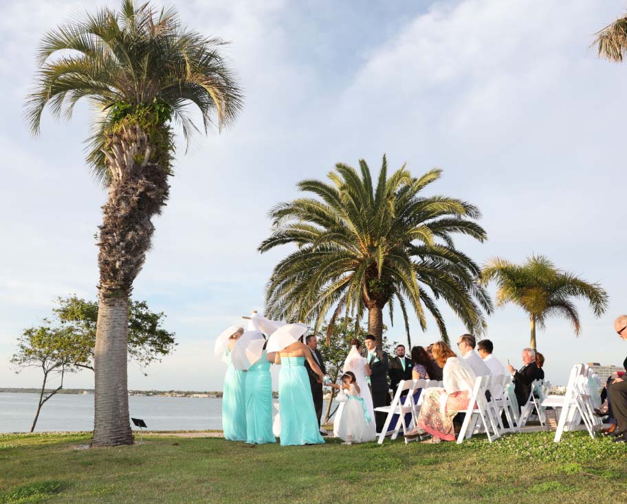 Madeira Beach rec center weddings