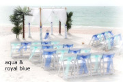 Florida beach wedding themes and colors