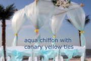 Florida beach wedding themes and colors