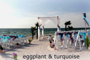 Florida beach wedding themes and colors