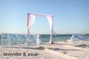 Florida beach wedding themes and colors