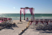 Florida beach wedding themes and colors
