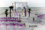 Florida beach wedding themes and colors