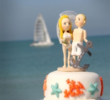 Florida beach wedding receptions on the beach