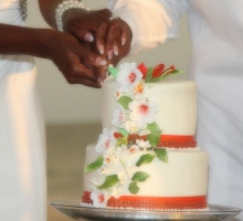 Florida beach wedding receptions on the beach