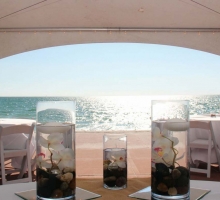 Florida beach wedding receptions on the beach